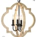 4 light farmhouse orb chandelier