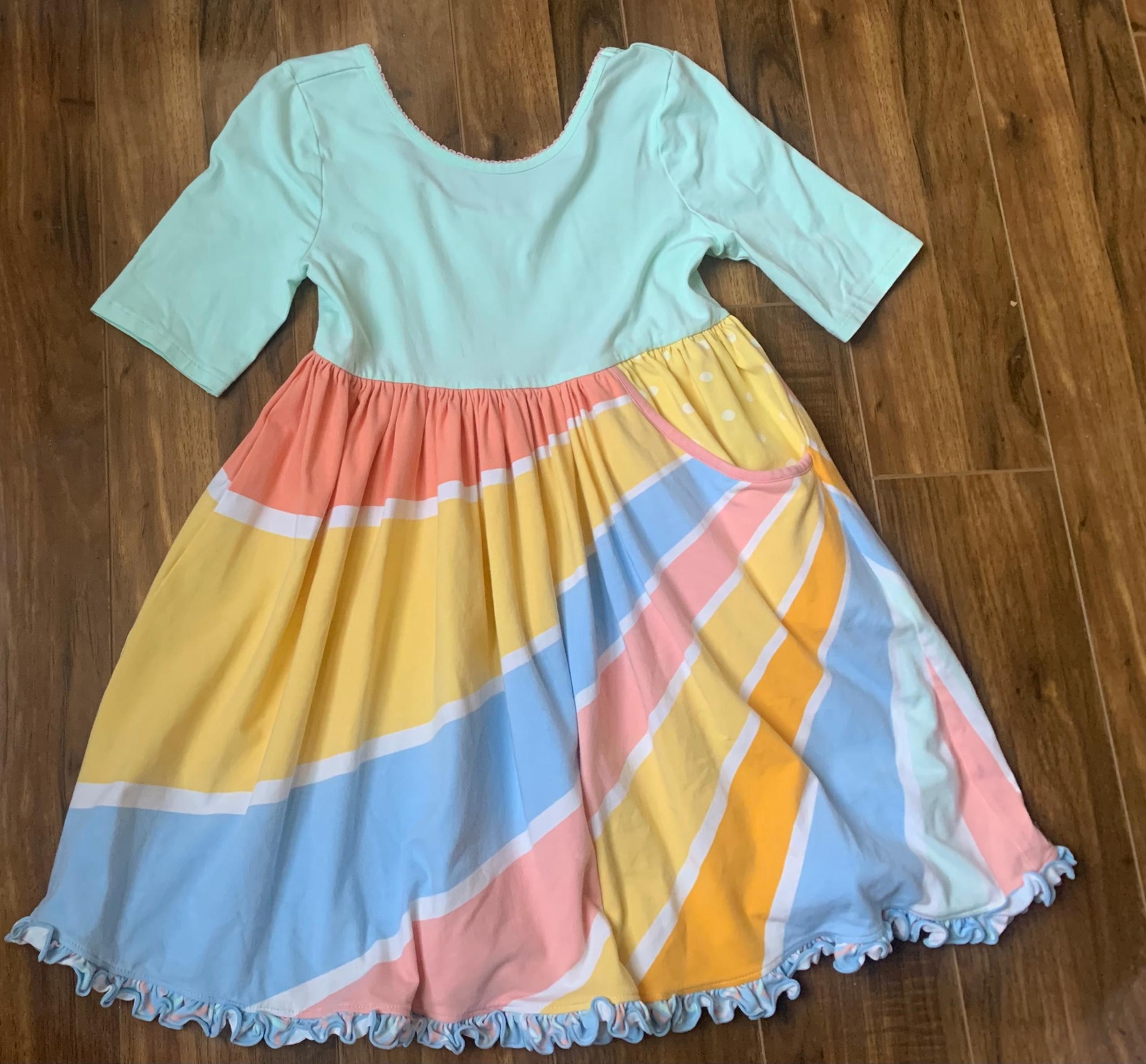 Girls Matilda Jane Dream Chasers In The Sun Dress Size 10