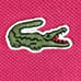 Lacoste Men's Polo Shirt 7 Pink Cotton Short Sleeve Single Stitch Collared M814