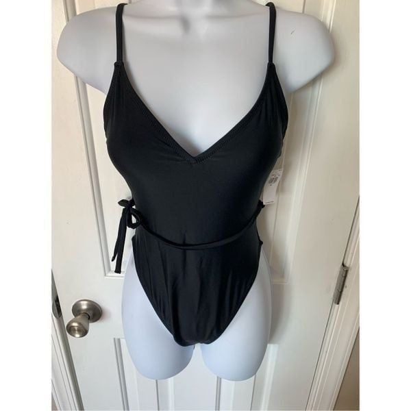 Old Navy black one piece, bathing suit size extra small