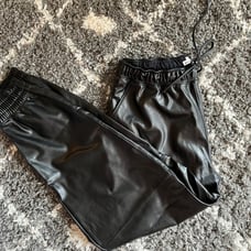 NWT Abercrombie faux leather pants