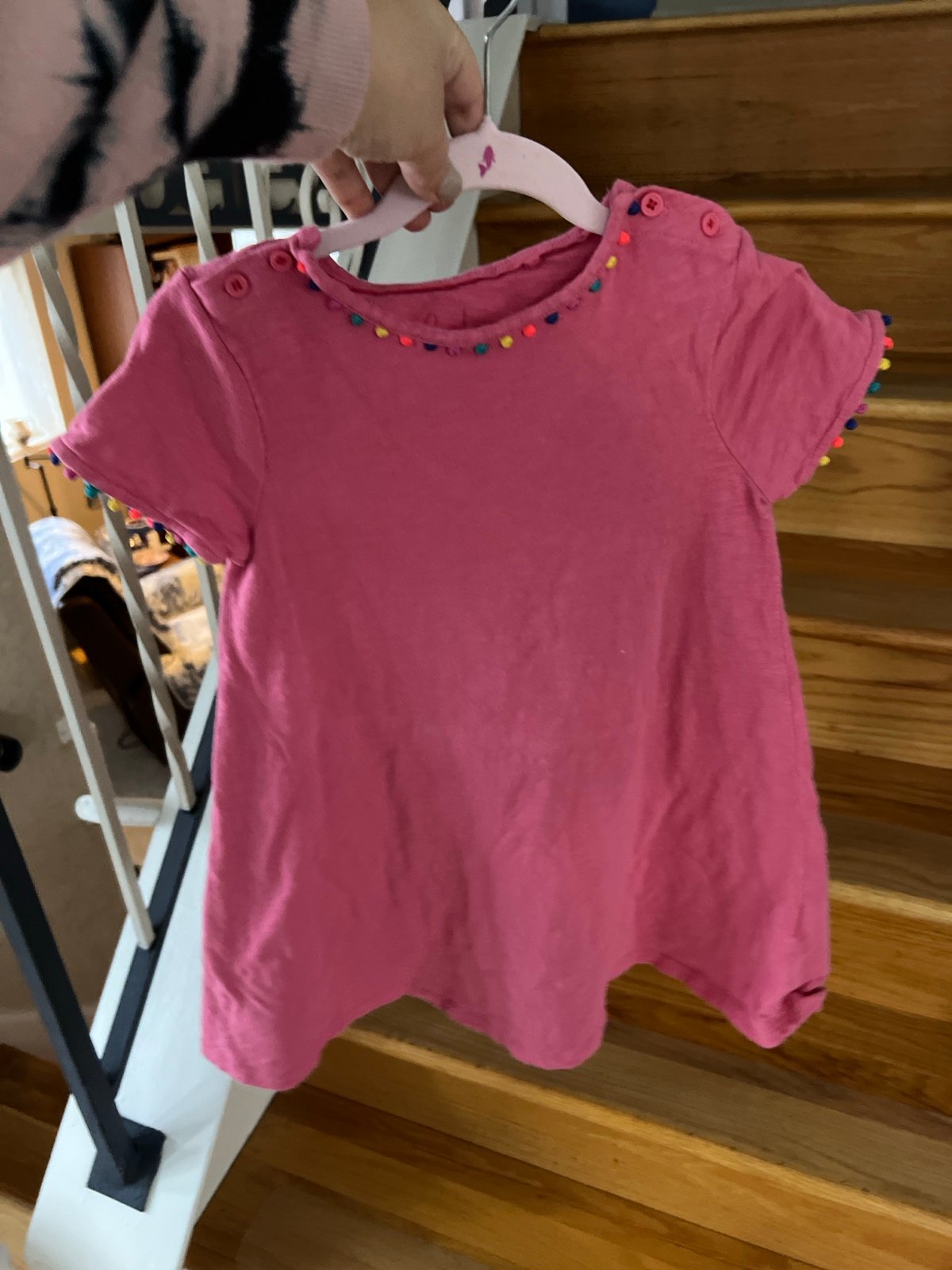 Mini Boden pink dress size 5-6