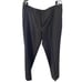 ARMANI COLLEZIONI Dark Gray Flat Front Dress Pants Sz 36 x 30
