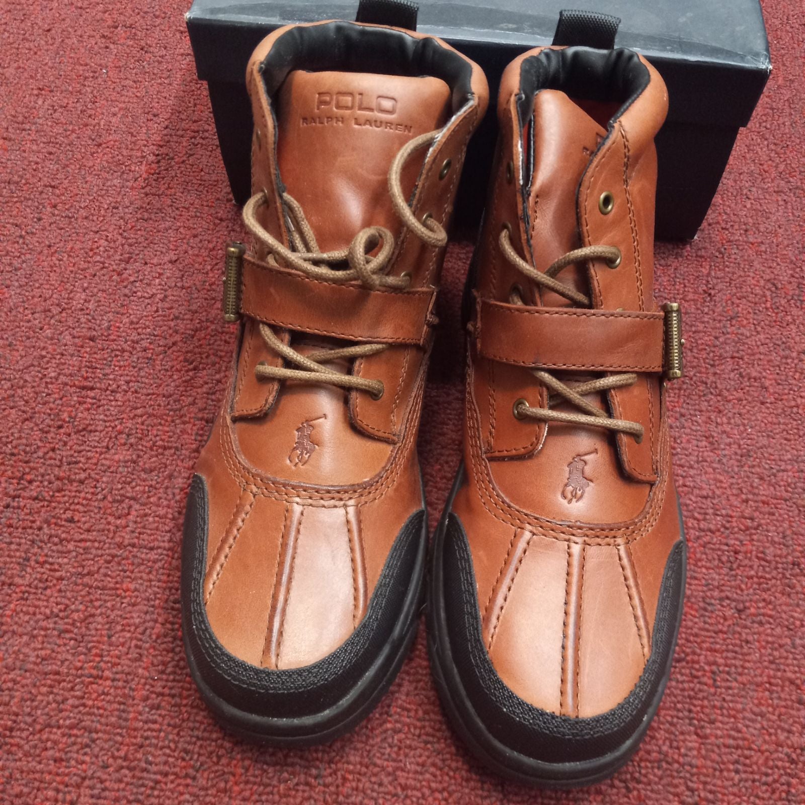 polo ralph lauren boots with fur