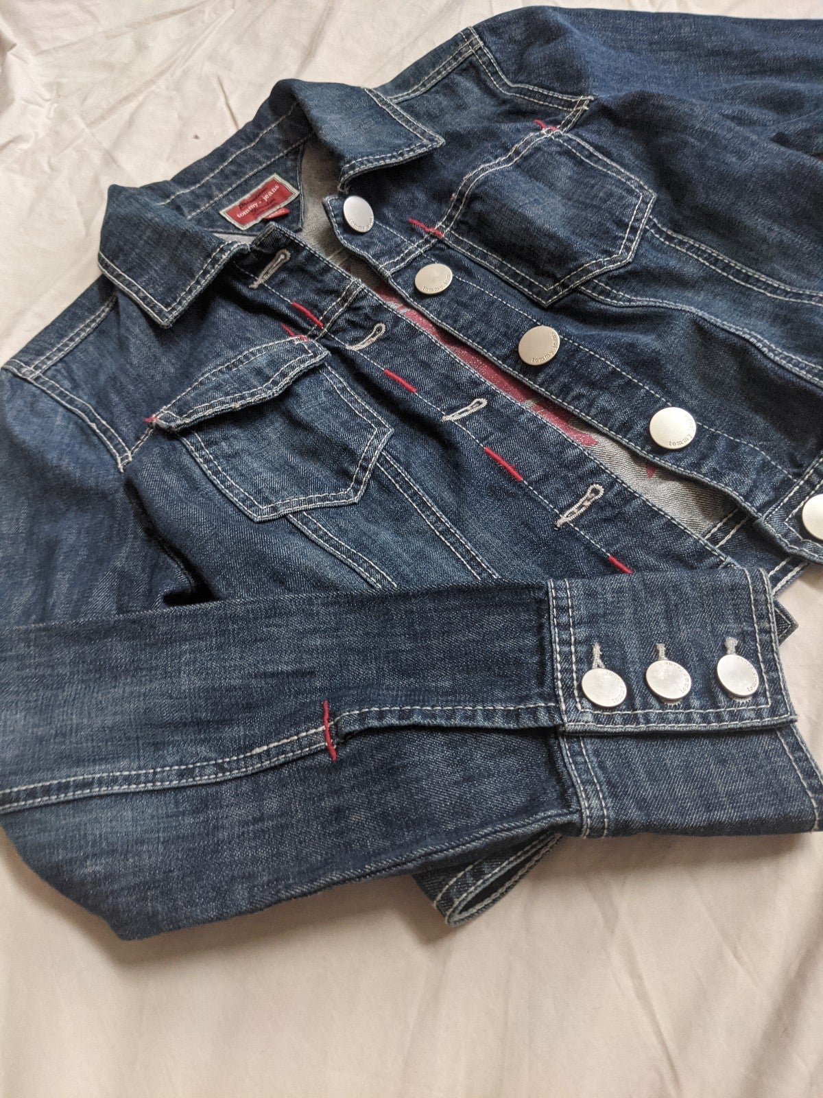 Tommy Jeans Red Label Large Girls Denim Jacket