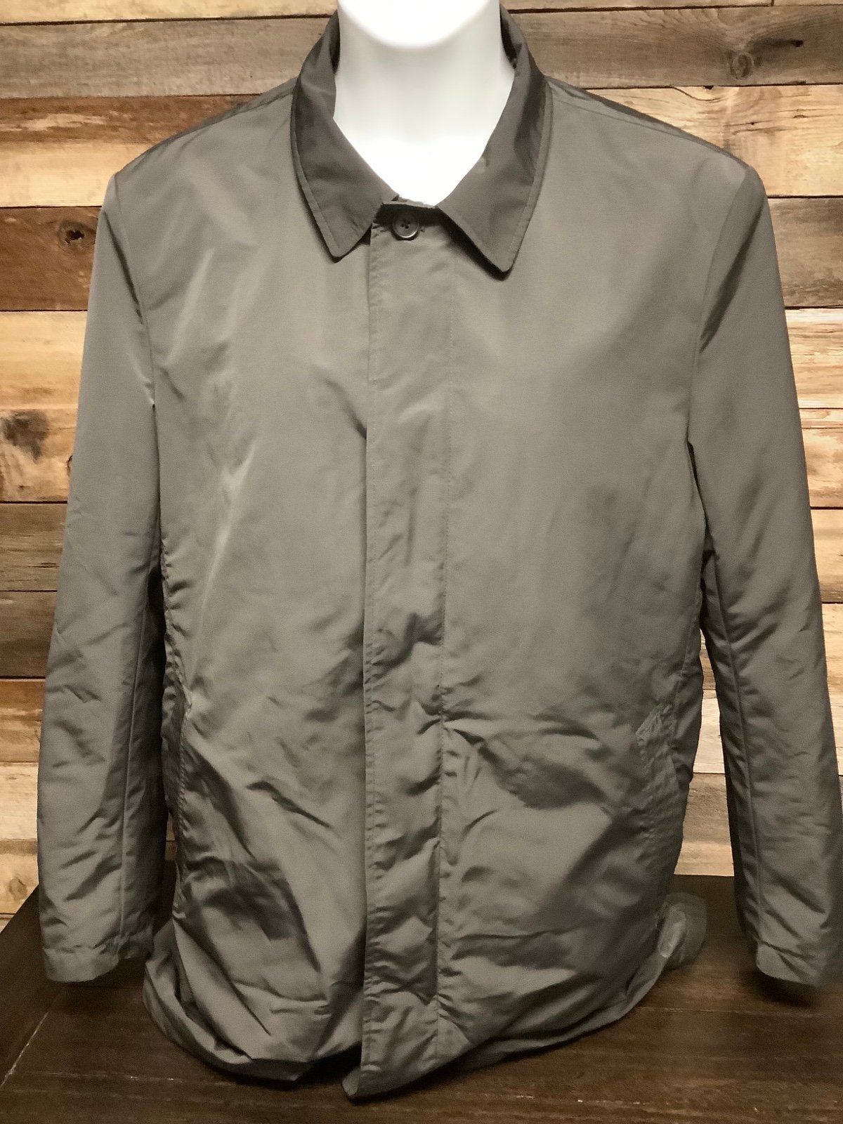 Nick Graham Everywhere Modern Fit Jacket Coat LRG -Water Repellent Color Gray