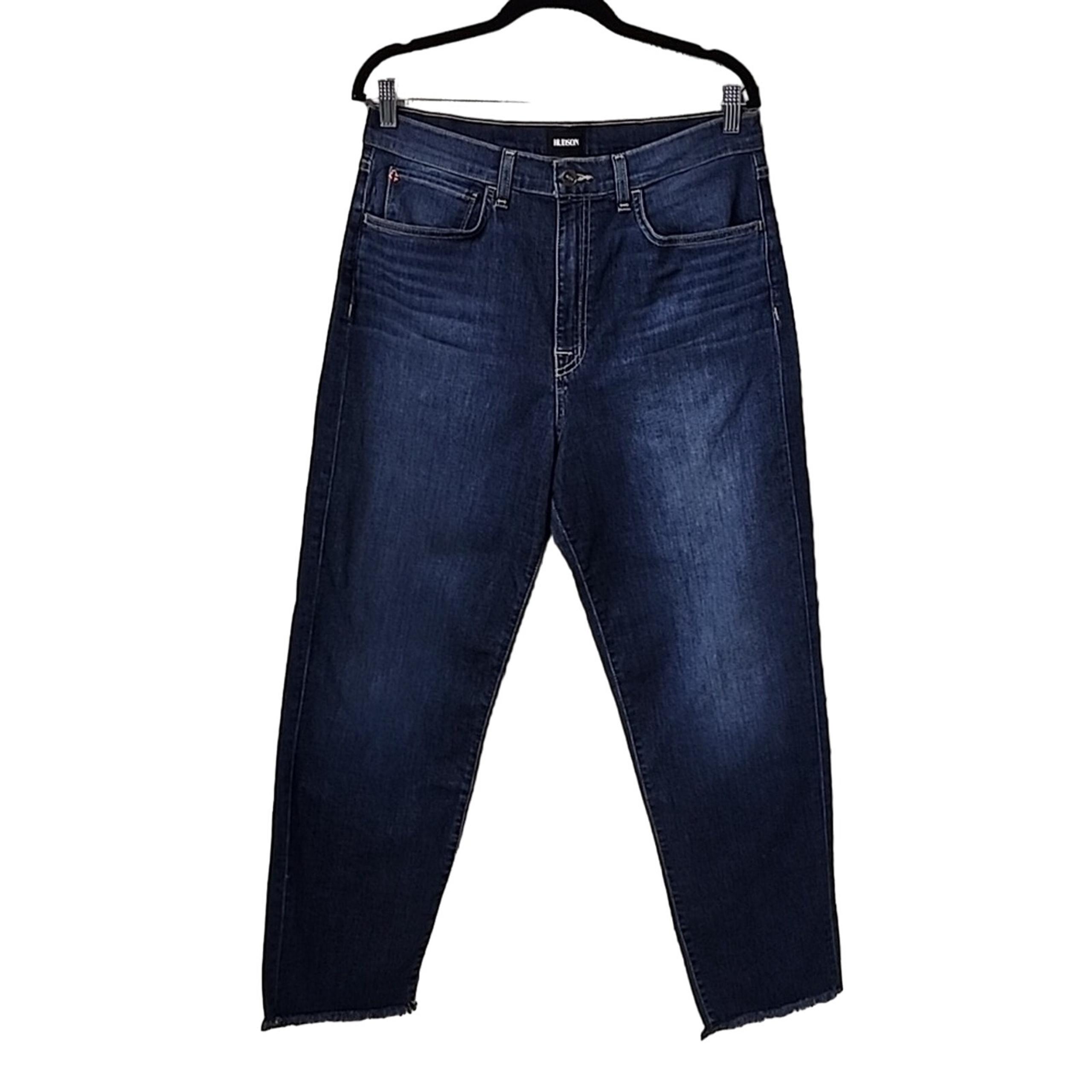 HUDSON Kass High Rise Straight Ankle Jeans Womens Size 31 NEW