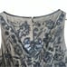LAFAYETTE 148 black sleeveless beaded body con evening whimsigoth dress 10