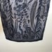 LAFAYETTE 148 black sleeveless beaded body con evening whimsigoth dress 10