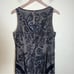 LAFAYETTE 148 black sleeveless beaded body con evening whimsigoth dress 10