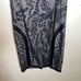 LAFAYETTE 148 black sleeveless beaded body con evening whimsigoth dress 10