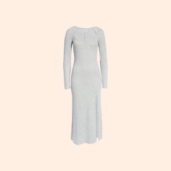 Reformation Lemon Dress (Grey)