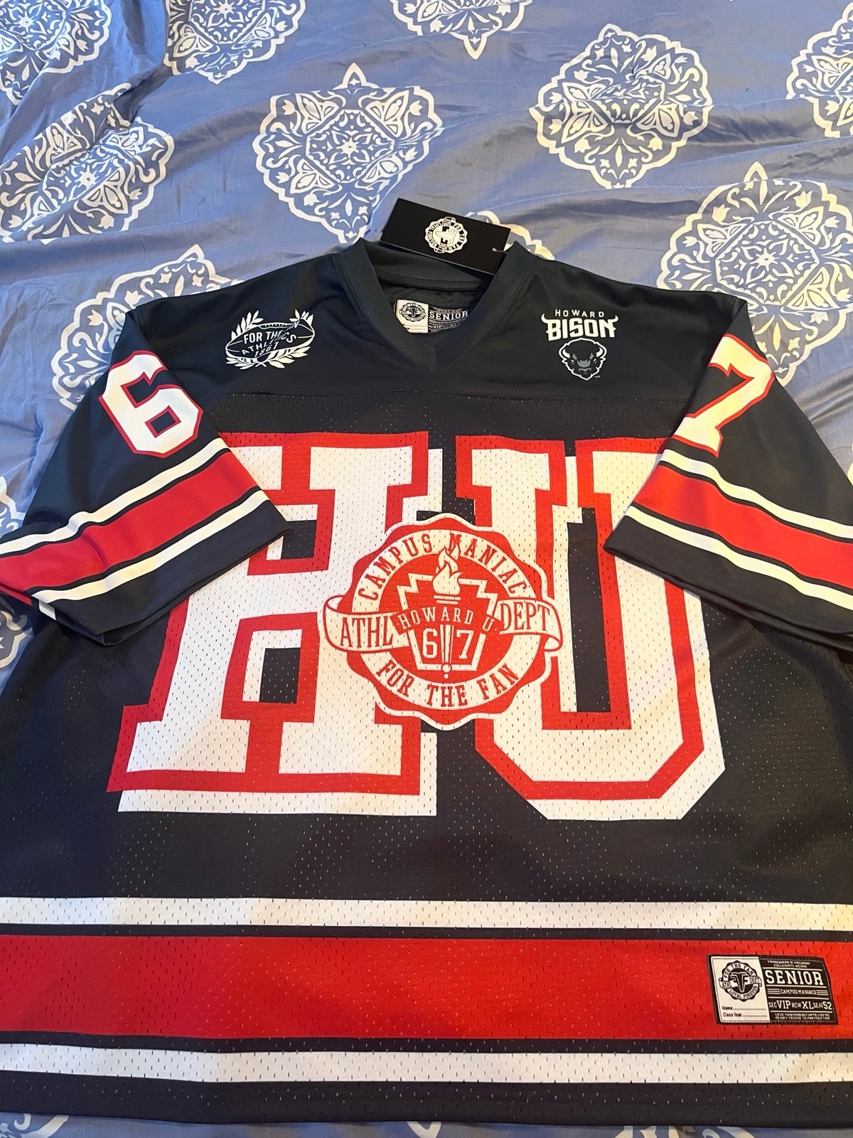 Rare Brand New Howard University Jersey