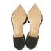 J. Crew Pointed-Toe Black Leather Knot Flats w/ Leopard Print Satin Bow Size 8.5