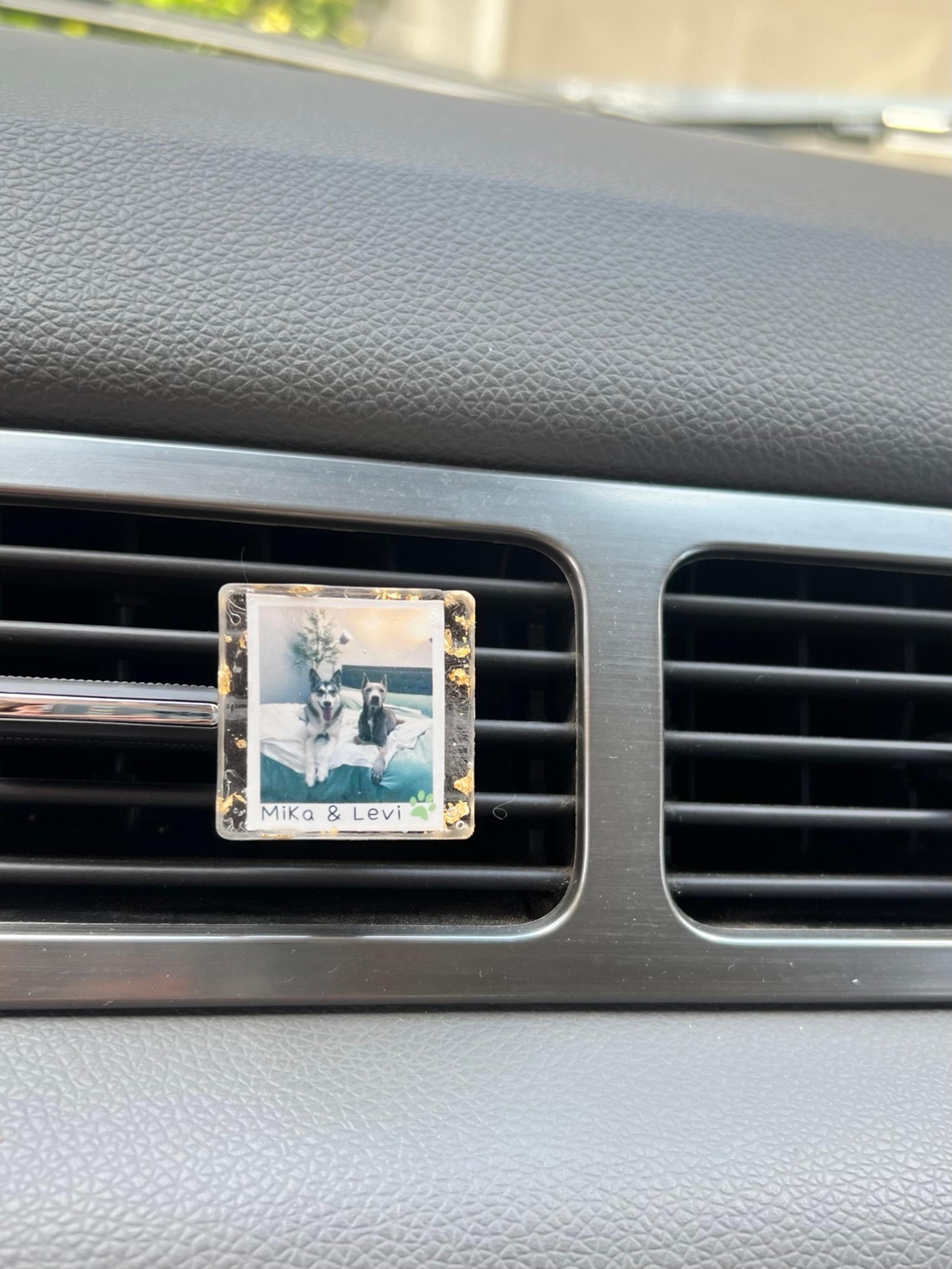 Dog Picture Car Vent Clip