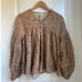 DOEN Thistle Top Vintage Floral Blouse Sz XS Peasant Bohemian Cottagecore