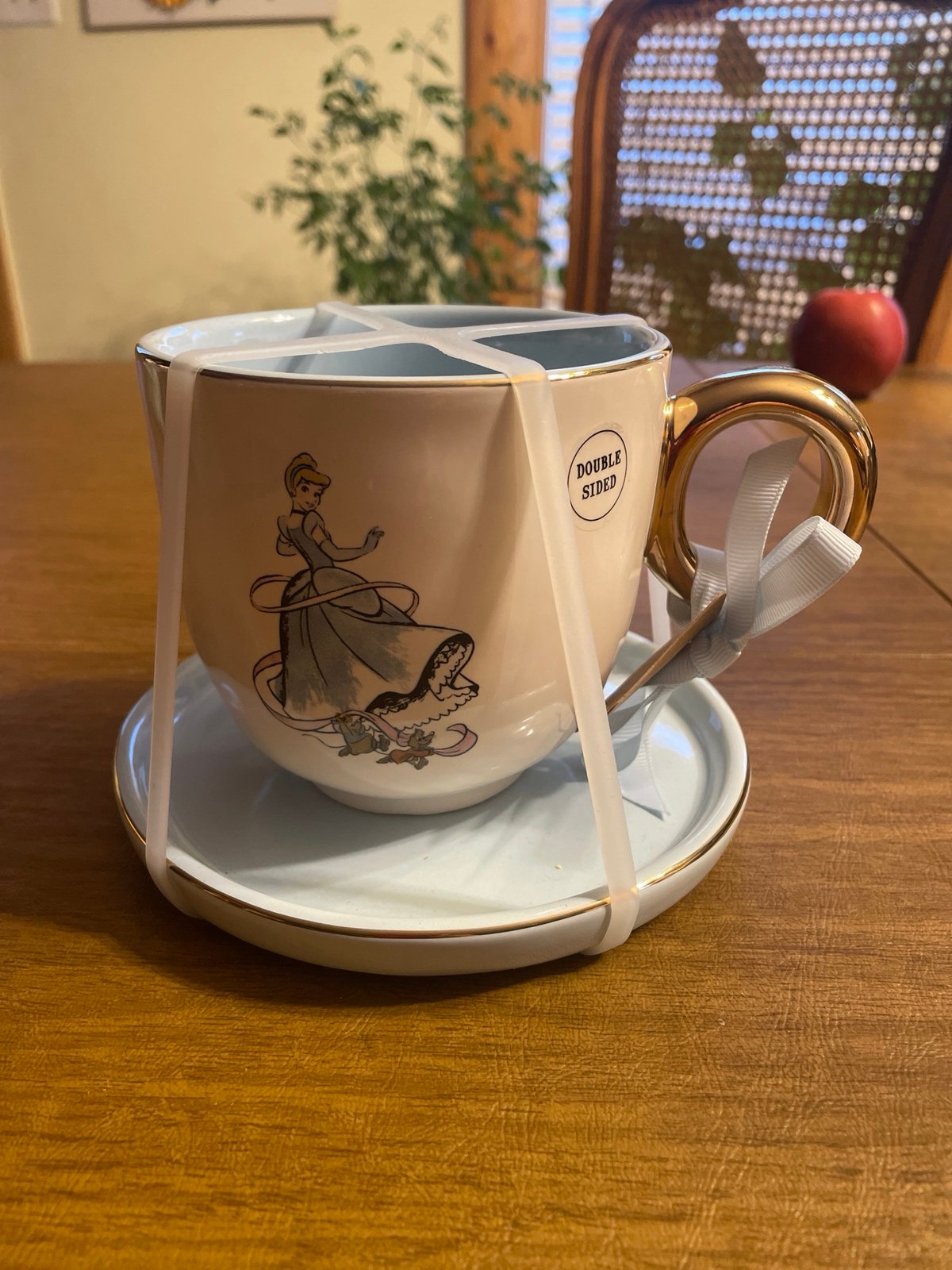 Rae Dunn Disney Cinderella Tea Cup & Saucer