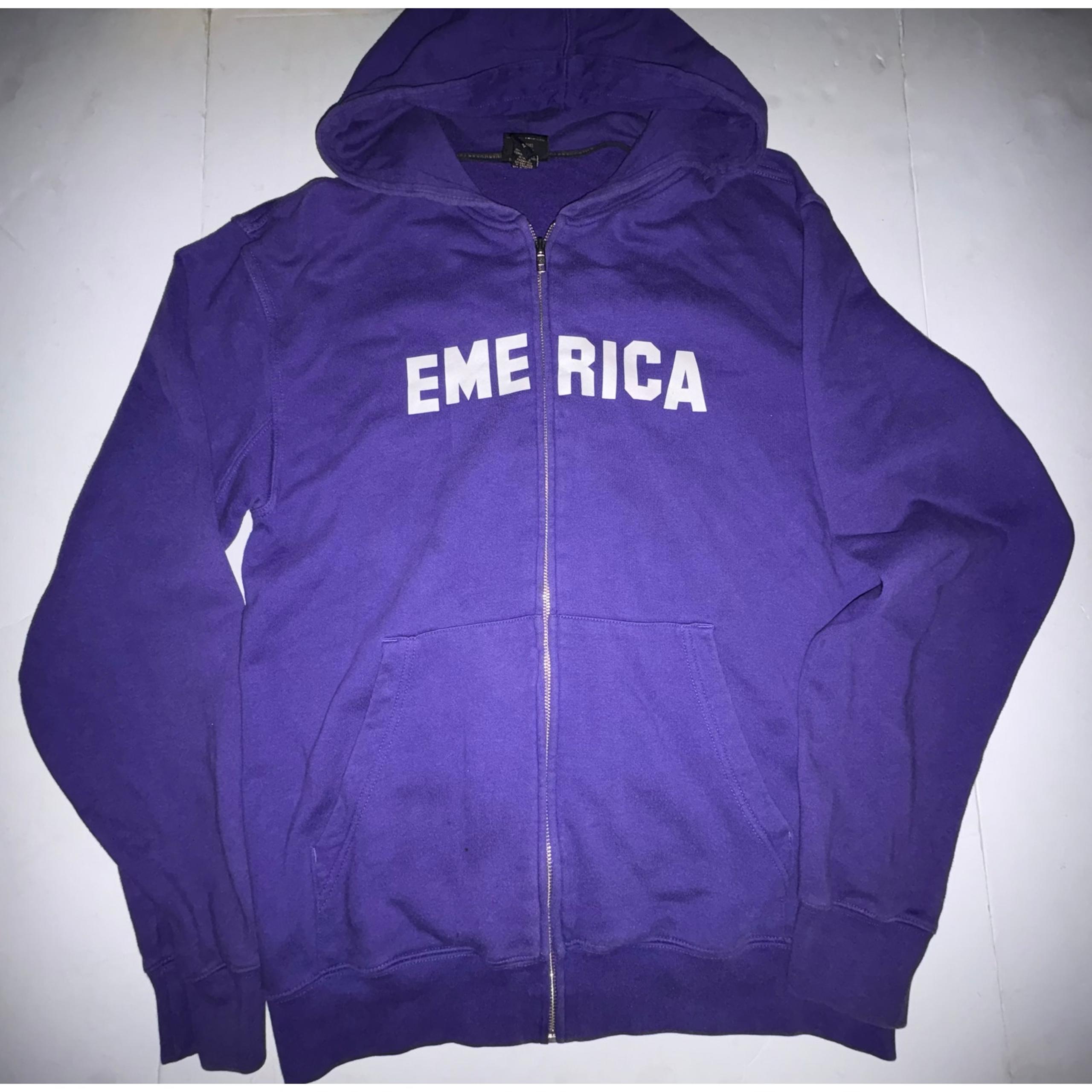 Vintage Emerica y2k hoodie purple medium “this is skateboarding” promo