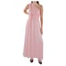 NWT DKNY Womens Pink Lined Sleeveless One shoulder Evening Gown Dress size 10