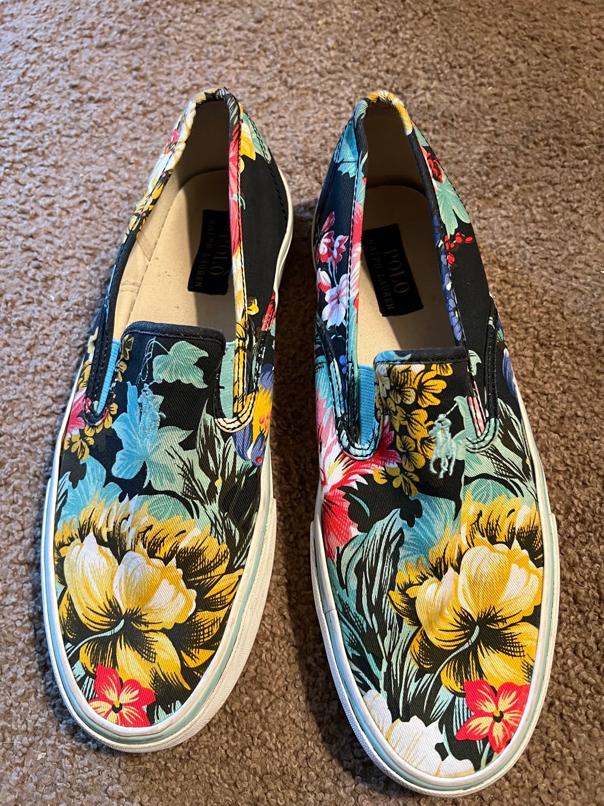 Polo Talph Lauren Tropical Slip on, Size 10