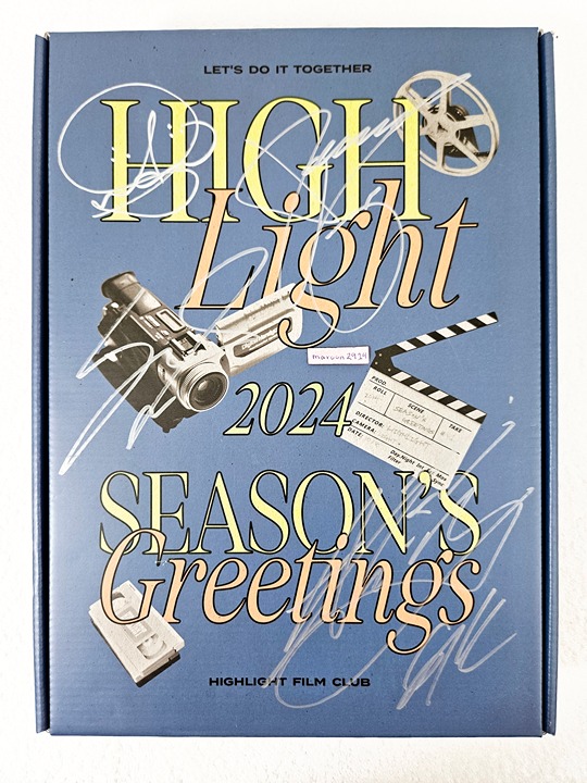 HIGHLIGHT Signed 2024 Season's Greetings Autographed BEAST Kpop