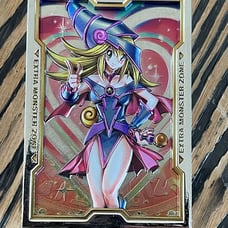 Yu Gi Oh Dark Magician Girl DMG 3D Color Metal Card