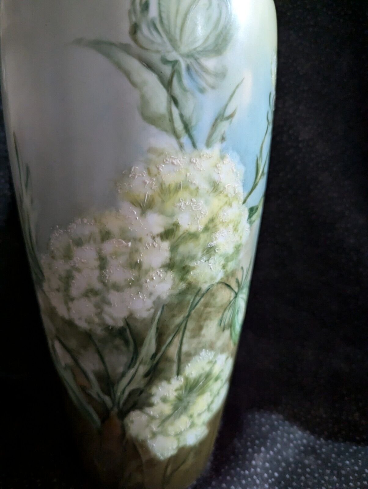 Antique Rosenthal Queen Anne's Lace Vase.