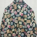 Reinspooner Shirt XL Black & Colorful Radio Pattern Egyptian Cotton Classic