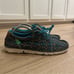 Twisted X Women’s Zero-X Blue Brown Aztec Lace Up Shoe Size 8