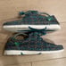 Twisted X Women’s Zero-X Blue Brown Aztec Lace Up Shoe Size 8