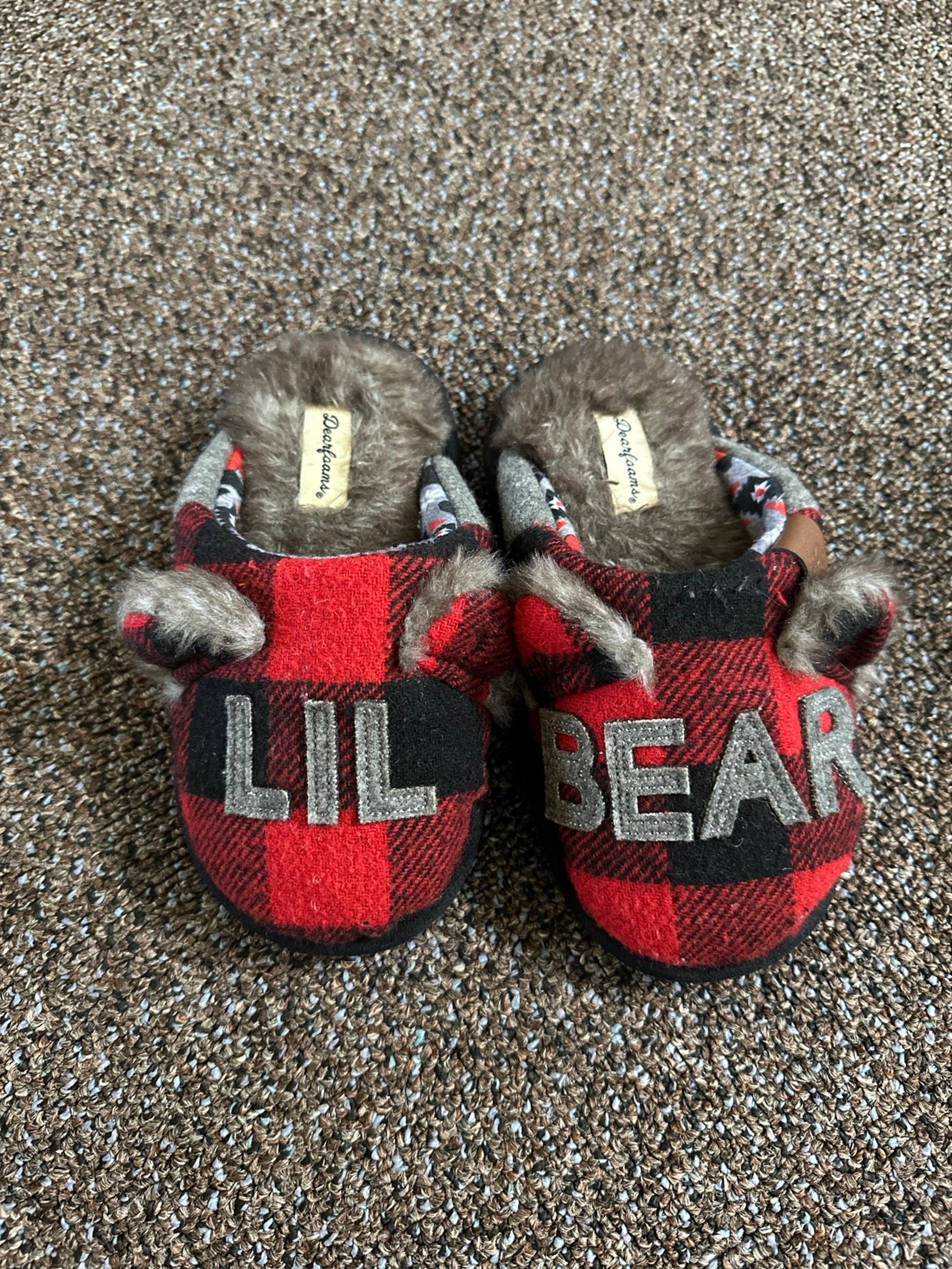 Lil Bear house slippers