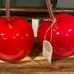 Cherries with silver stem made in India
