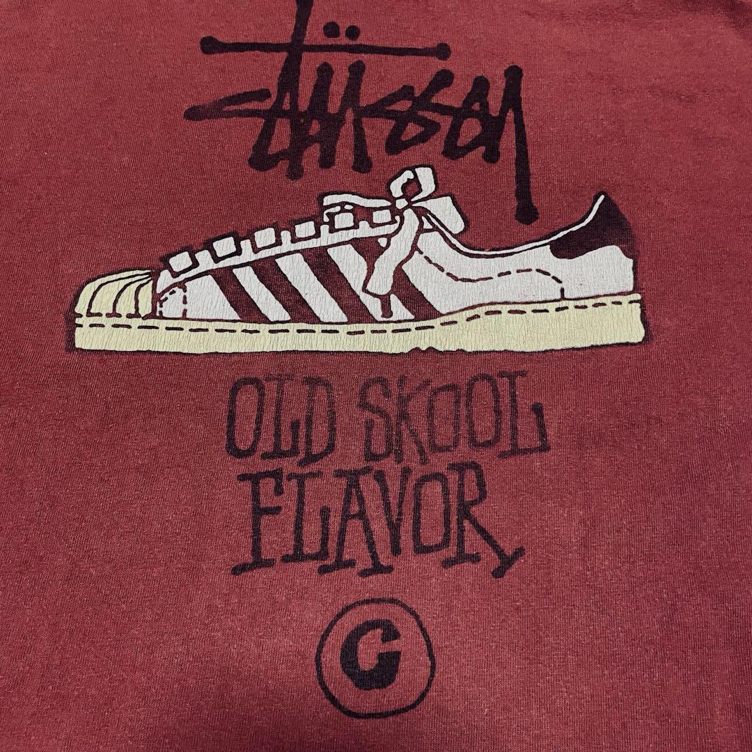 超超激レア 80's OLDSTUSSY 黒タグ OLD SKOOL FLAVOR T M