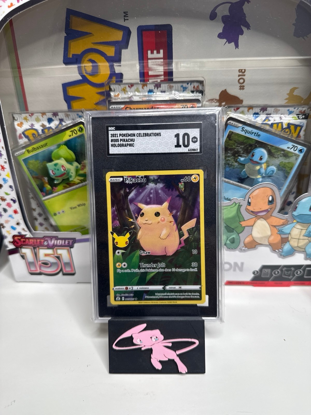 Pikachu 005 celebrations SGC 10
