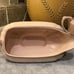 Vint. Quadro Crooksville Sugar, Creamer, and Gravy Bowl set. Aster & Bachelor