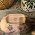 Vint. Quadro Crooksville Sugar, Creamer, and Gravy Bowl set. Aster & Bachelor