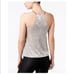 Bar III Silver Cutaway Halter Velvet Top