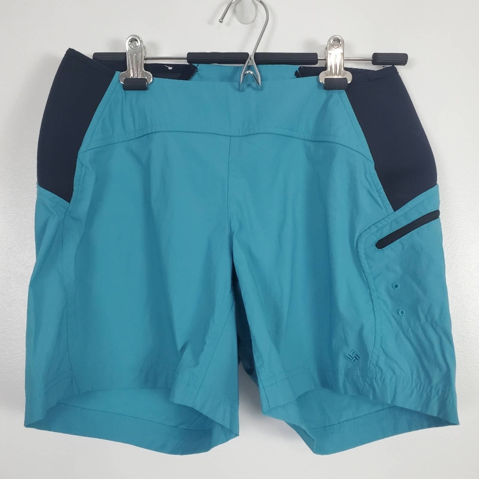 Columbia Sportswear blue shorts, maternity med