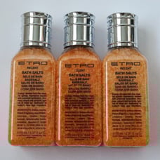 3 ETRO Relent Bath Salts Lot Set