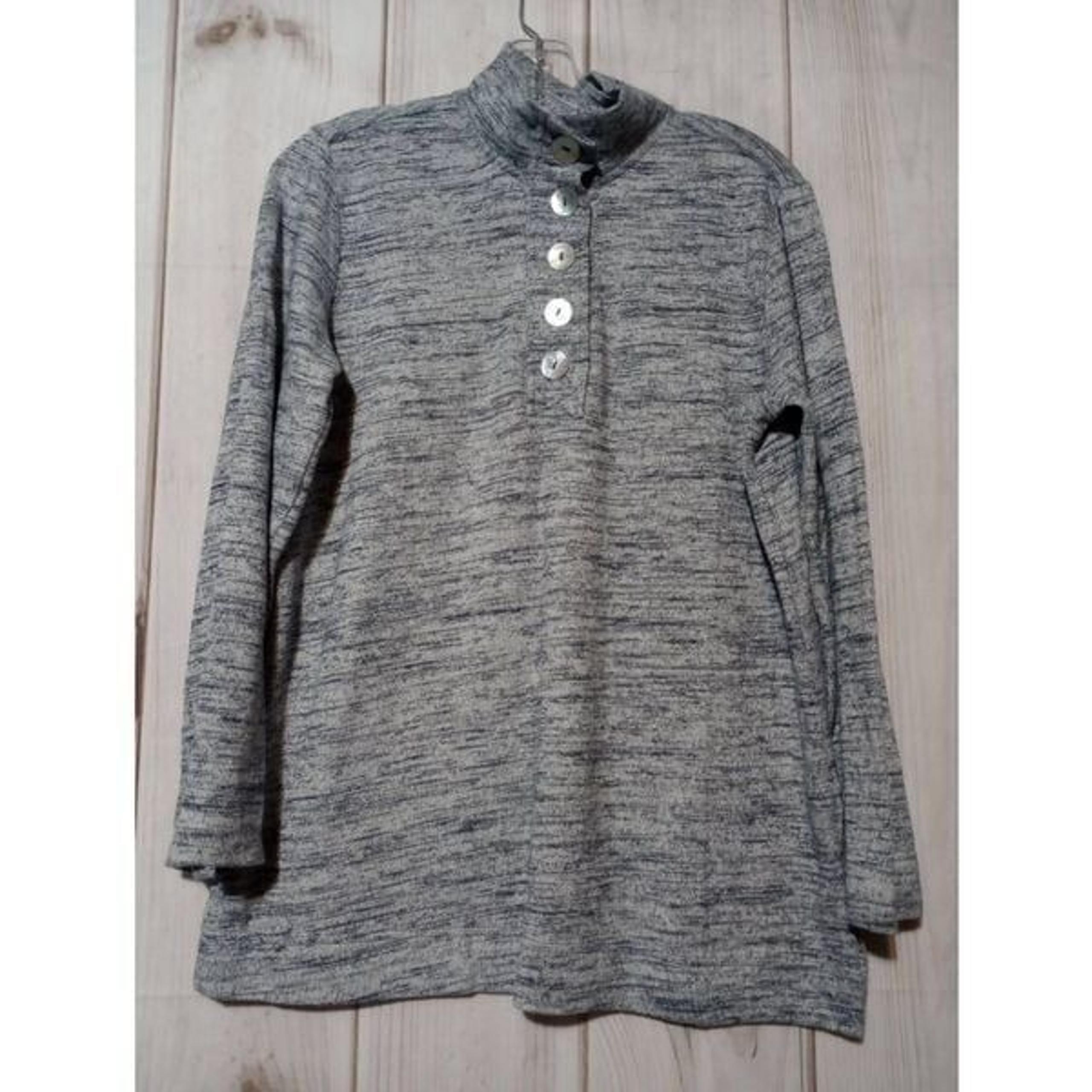 Soft Surroundings Sweater Ladies Small Gray Soft