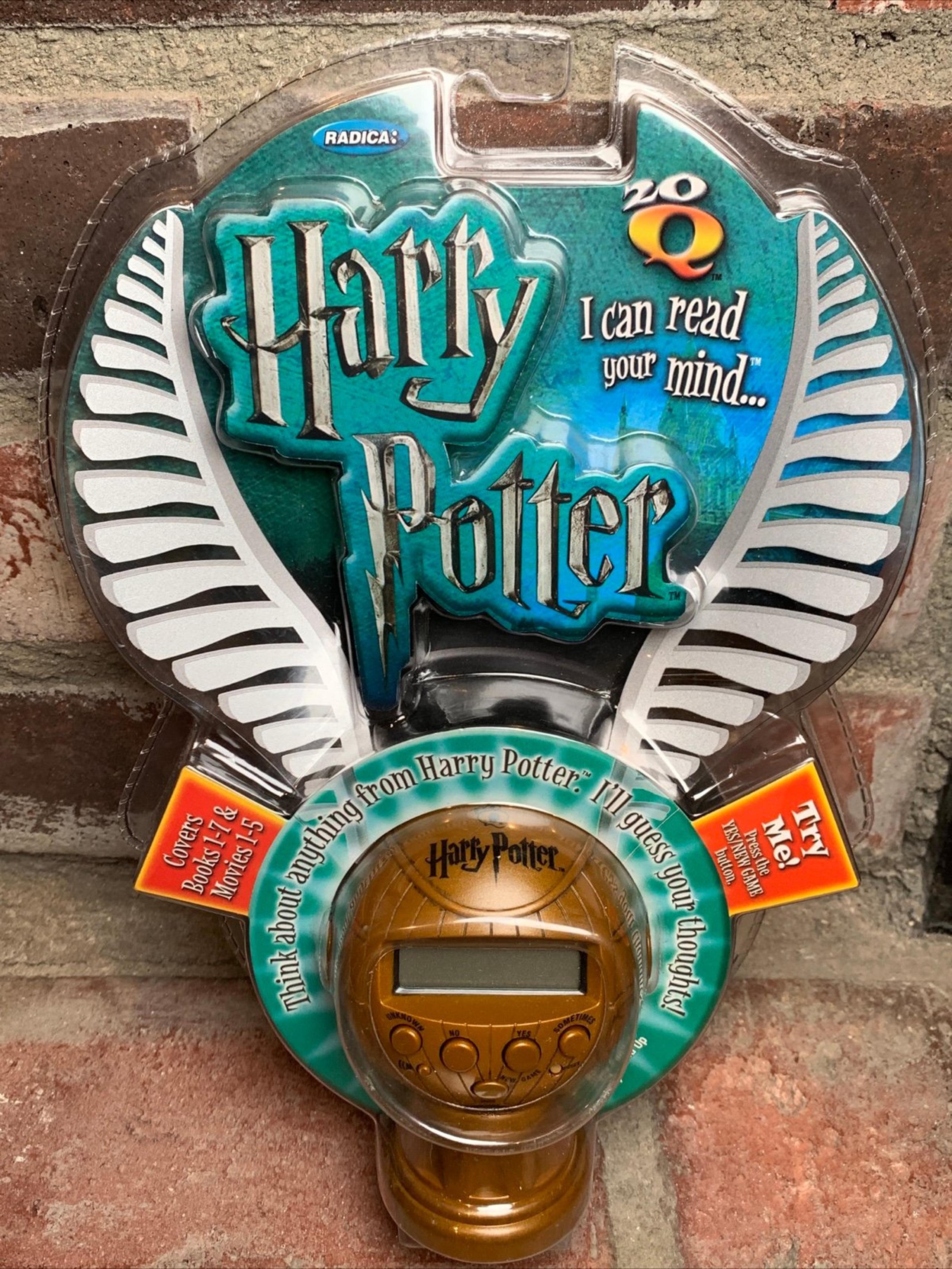 2007 Harry Potter 20 Questions Mattel Electronic Handheld Guessing Snitch Game