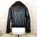 Liverpool Sherpa Lined Moto Jacket Womens S Black Faux Leather Relaxed Gorpcore