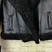 Liverpool Sherpa Lined Moto Jacket Womens S Black Faux Leather Relaxed Gorpcore