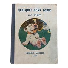 SOME GOOD TOURS by G.E. Study in French Quelques Bons Tour Paris Bookstore 1924