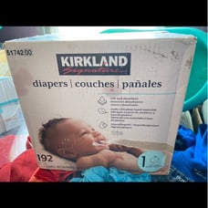 Kirkland size 1 box diapers