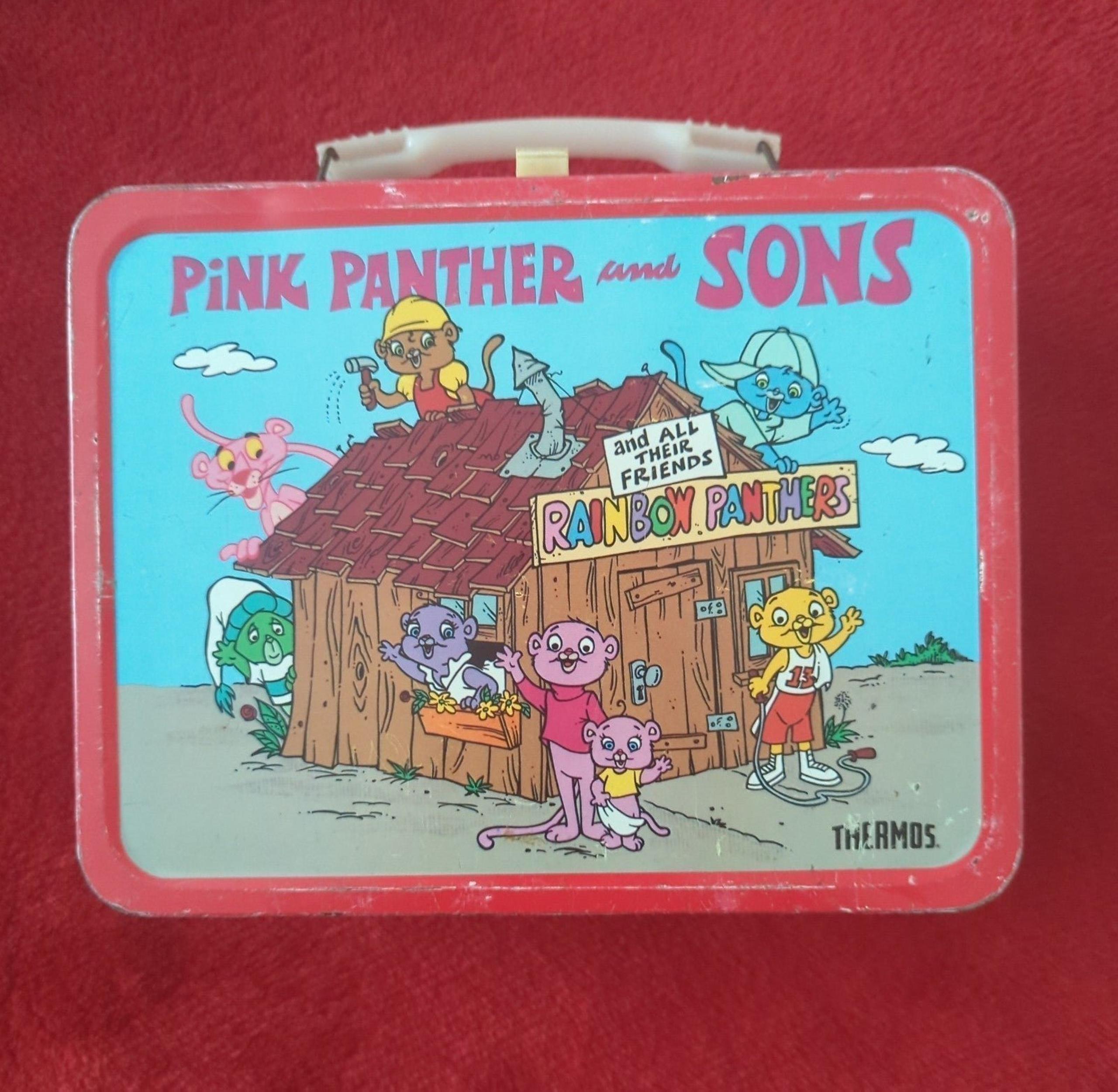 Vintage PINK PANTHER and SONS (RAINBOW PANTHERS) 1984