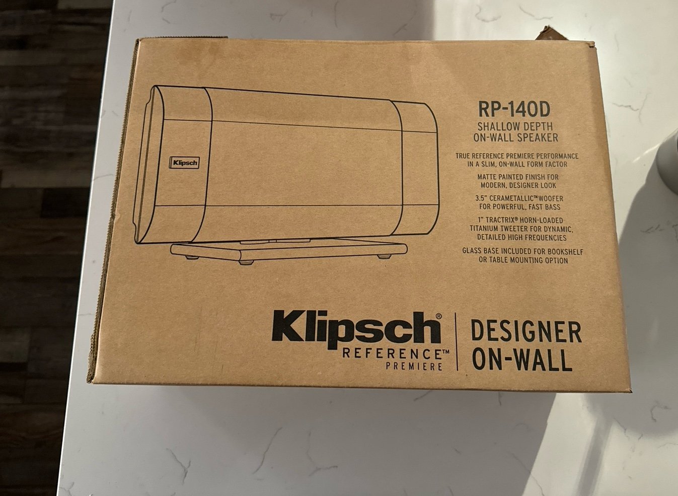 Klipsch on-wall speaker