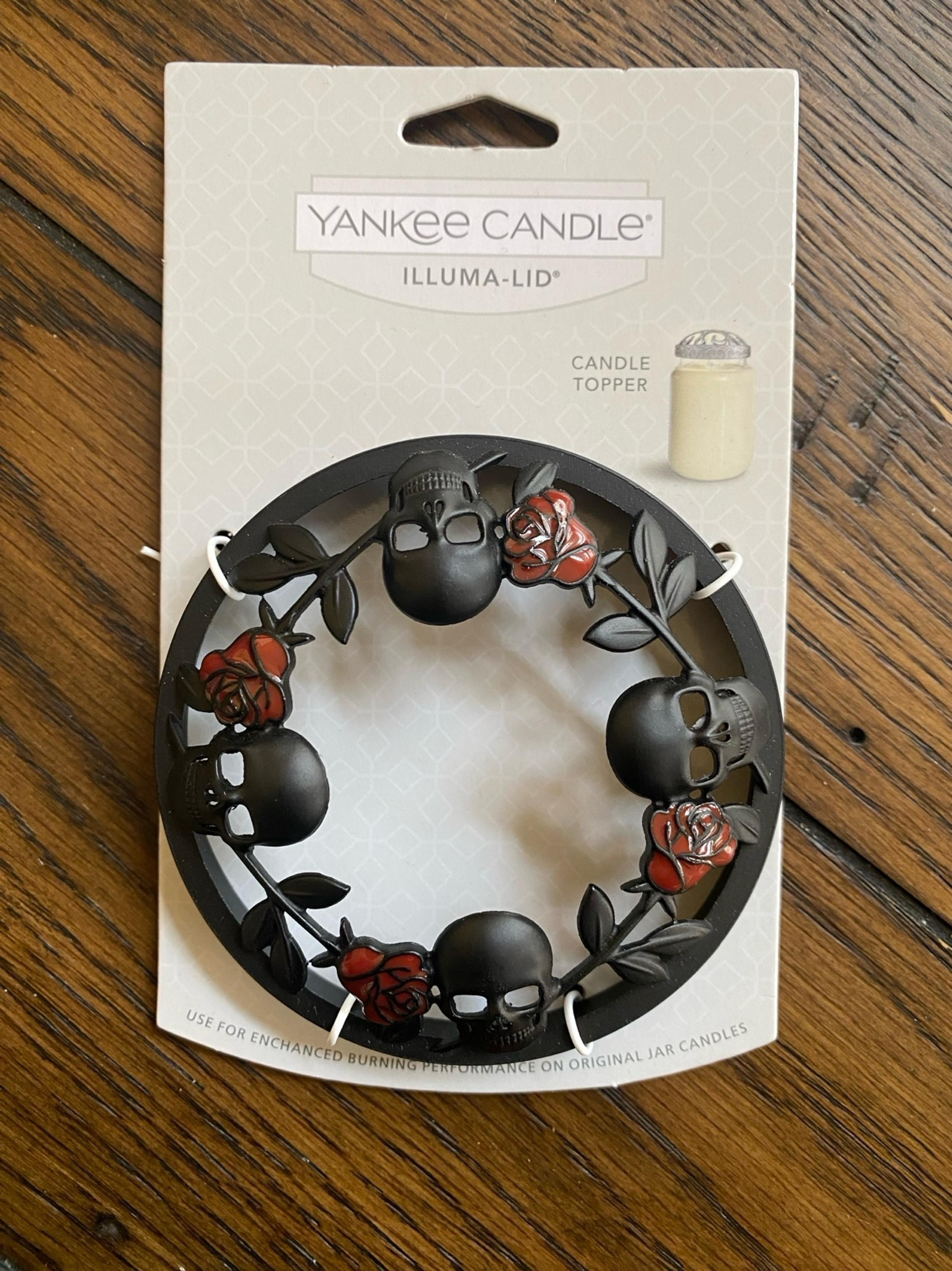 Yankee Candle Skull & Roses Illuma-Lid