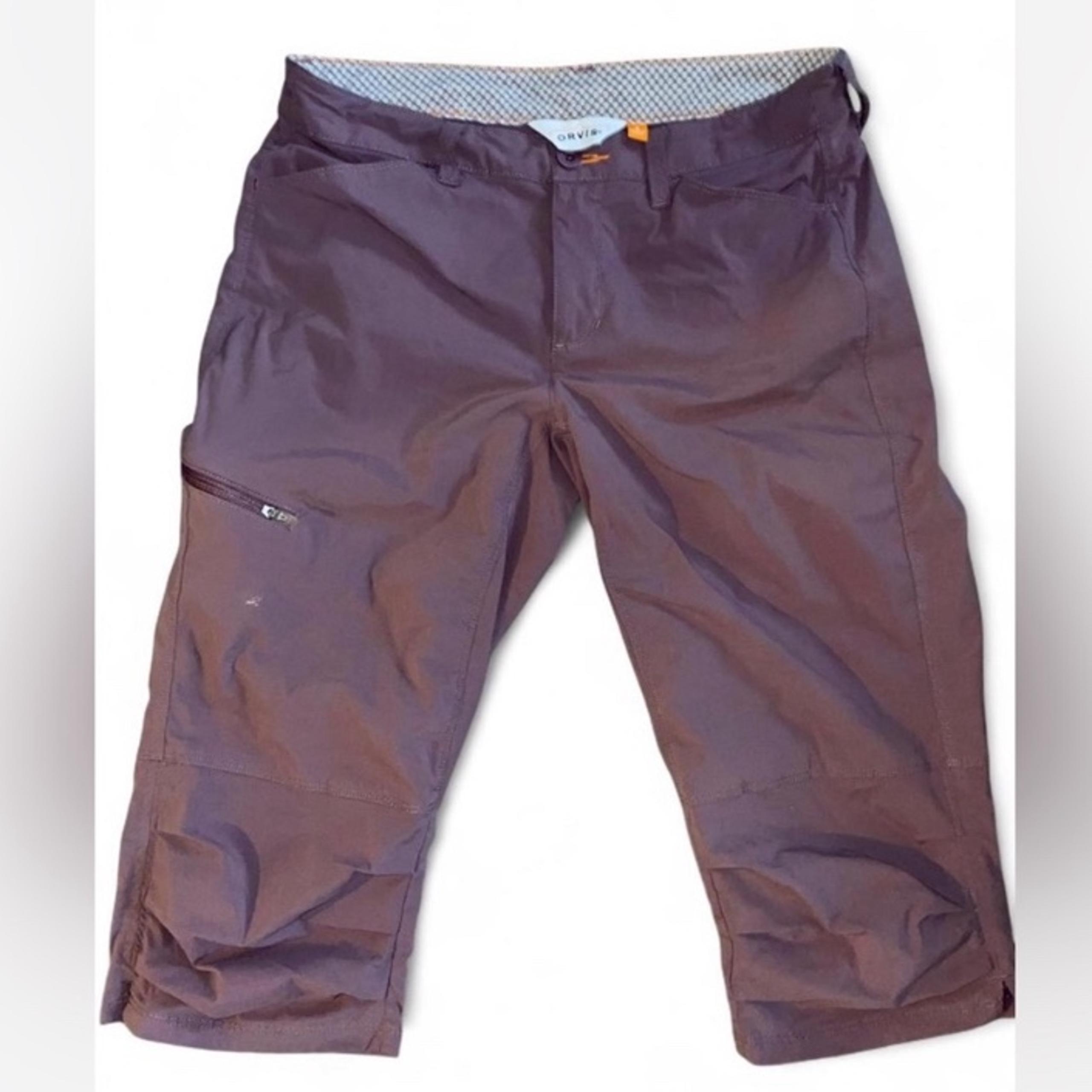 Purple Orvis Capri Pants