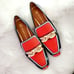 Tory Burch Jessa Floral Leather Loafers